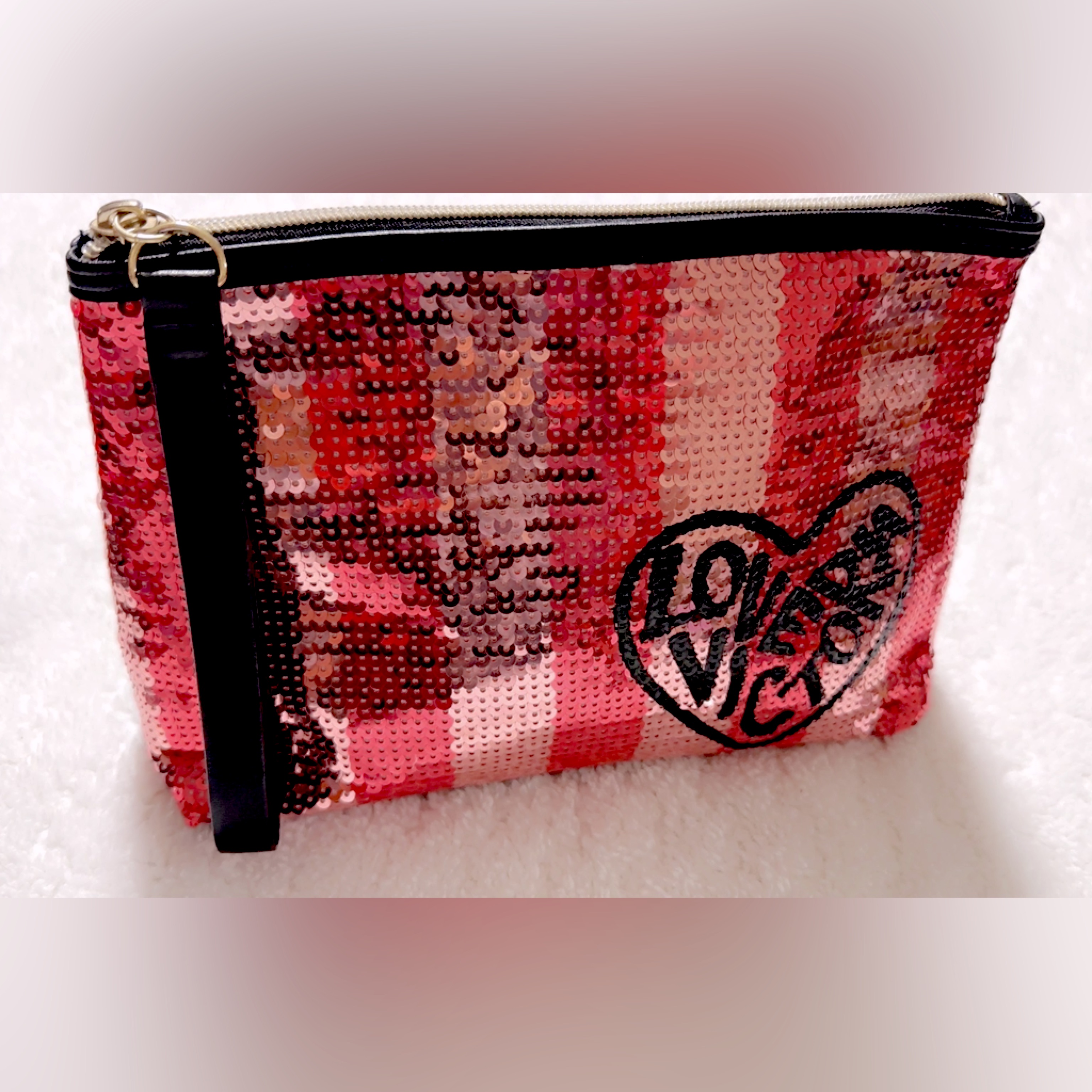 Victoria's Secret Pink Sequin Clutch